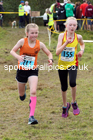Girls under-13s 2021 North Eastern Harrier League, Druridge Bay. Photo: David T. Hewitson/Sports for All Pics